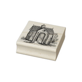 Victoriaans katoenhoudend  Greenhouse Rubberstempel