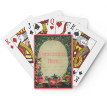 Victoriaans kattenblademuziek Bloemen Groene Pin