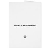 Victoriaans kattenWenskaart, Aristrocat (Achterkant)