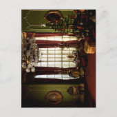 Victoriaans kerst briefkaart (Voorkant)