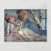  Victoriaans kerst Briefkaart (Voorkant)