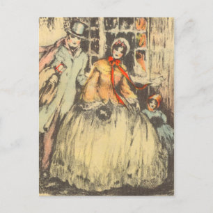 Victoriaans kerst Briefkaarten