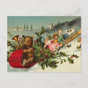 Victoriaans kerst Briefkaarten