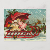 Victoriaans kerst Briefkaarten (Voorkant)
