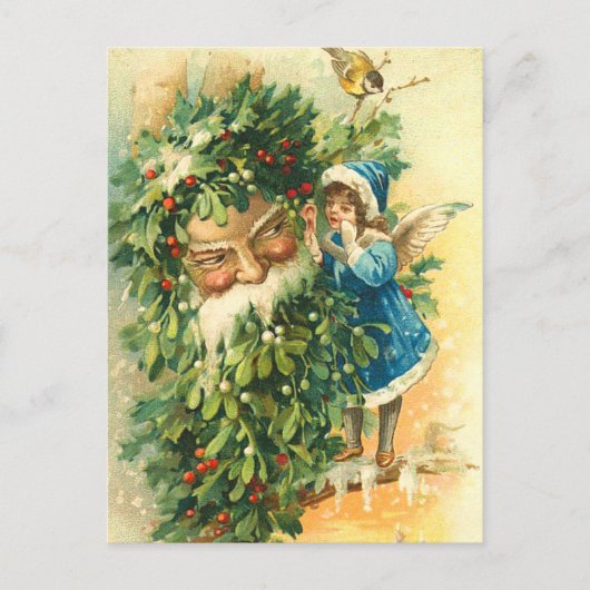 Victoriaans kerst Briefkaarten (Voorkant)