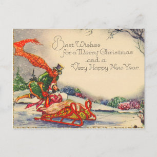 Victoriaans kerst Briefkaarten