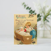 Victoriaans kerst Briefkaarten (Staand voorkant)