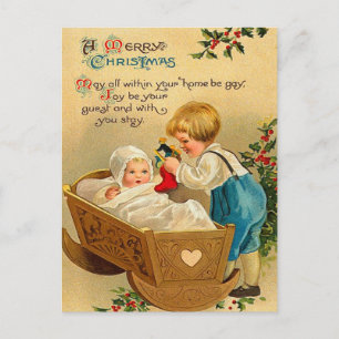Victoriaans kerst Briefkaarten