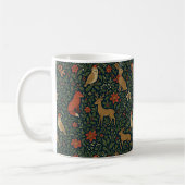 Victoriaans Kerst Dier & Botanisch Koffiemok (Links)