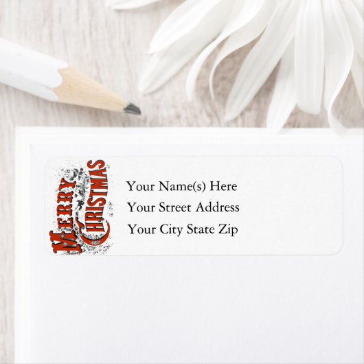  Victoriaans kerst Etiket (Insitu)