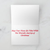 Victoriaans kerst kaart (Binnen)