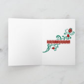 Victoriaans kerst Kaart 2 (Binnen)