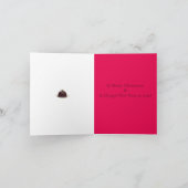 Victoriaans kerst Kaart Victoria & Edward w / tree (Binnen)