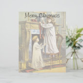 Victoriaans kerst, kerstbekentenissen voor kindere (Staand voorkant)