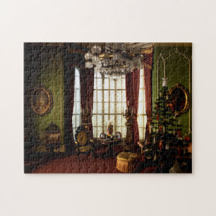 Victoriaans kerst legpuzzel