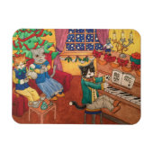 Victoriaans kerst magneet (Horizontaal)