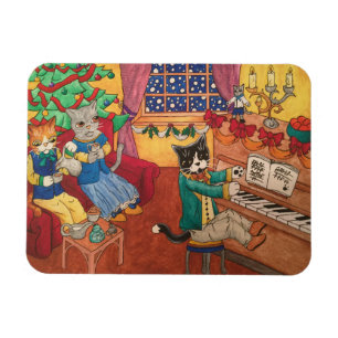 Victoriaans kerst magneet