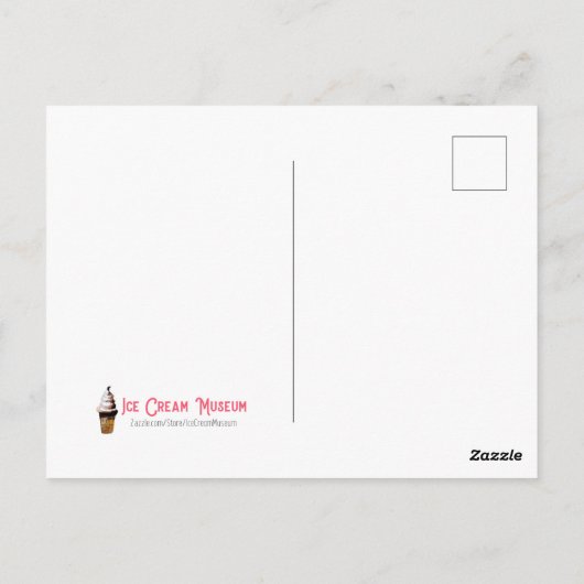 Victoriaans kerst met Holly Berries Briefkaart (Achterkant)