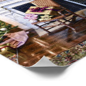 Victoriaans kerst, onafhankelijkheid, Missouri Poster (Hoek)