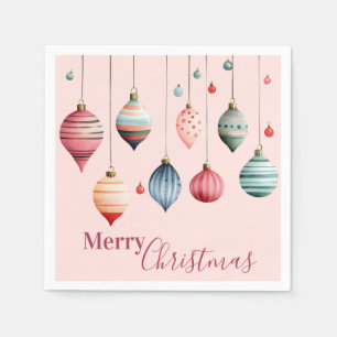 Victoriaans Kerst Ornamenten Keuken Servet