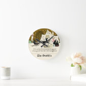 Victoriaans kerst ronde klok (Huis)