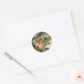 Victoriaans Kerst Speelgoed sticker (Envelop)