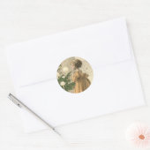 Victoriaans Kerst sticker (Envelop)