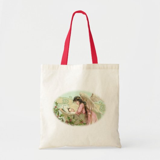 Victoriaans kerst tote bag (Voorkant)