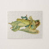 Victoriaans kerstangel, Gloria in Excelsis Deo Legpuzzel (Horizontaal)