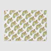 Victoriaans kerstangel, Gloria in Excelsis Deo Tissuepapier (Voorkant)