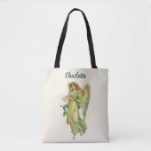Victoriaans kerstangel, Gloria in Excelsis Deo Tote Bag (Voorkant)