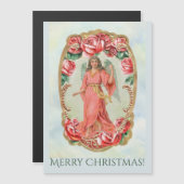 Victoriaans kerstangel, omhuld door Red Roses Gold (Voorkant / Achterkant)