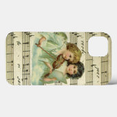 Victoriaans kerstangels Violin en muziek op vel Case-Mate iPhone Case (Achterkant (horizontaal))