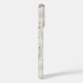 Victoriaans kerstanken - Antiek muziekbladen Case-Mate iPhone Case (Achterkant / Rechts)