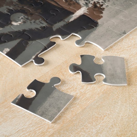 Victoriaans kerstavond Legpuzzel (Zijkant)