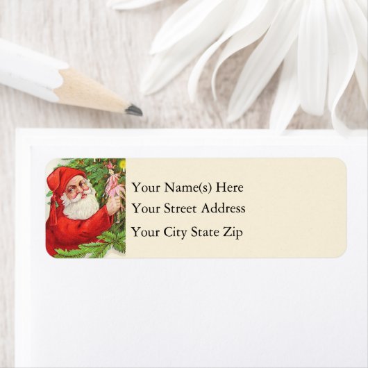  Victoriaans kerstboom Etiket (Insitu)