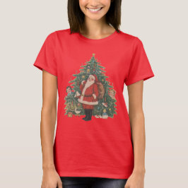 Victoriaans kerstboom voor kerstmis t-shirt