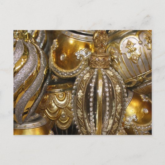 Victoriaans kerstboomkleuren feestdagenkaart (Voorkant)