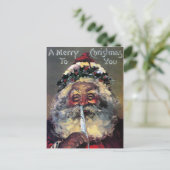 Victoriaans kerstBriefkaart Briefkaart (Staand voorkant)