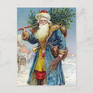Victoriaans kerstBriefkaart Briefkaart