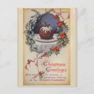 Victoriaans kerstBriefkaart Feestdagenkaart