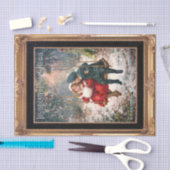 Victoriaans kerstcadeaupapier tissuepapier (Craft)