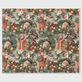  Victoriaans kerstcadeautjes Cadeaupapier (Vlak)