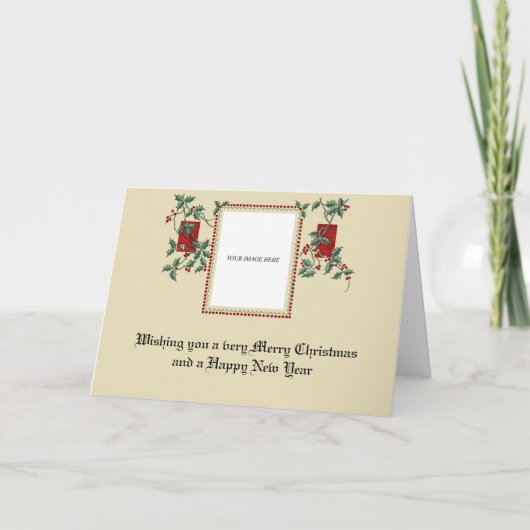 Victoriaans kerstdagen - Sjabloon aangepast Lijst (Voorkant)