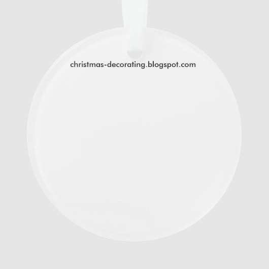  Victoriaans kerstdame Ornament (achterkant)