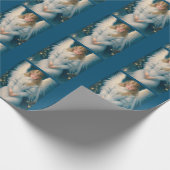  Victoriaans kerstengel Cadeaupapier (Hoek)