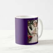  Victoriaans kerstengel Koffiemok (Voorkant rechts)