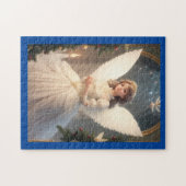 Victoriaans kerstengel Legpuzzel (Horizontaal)