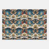  Victoriaans kerstengelen Inpakpapier Vel (Voorkant 3)