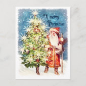  Victoriaans kerstfeest Briefkaart (Voorkant)